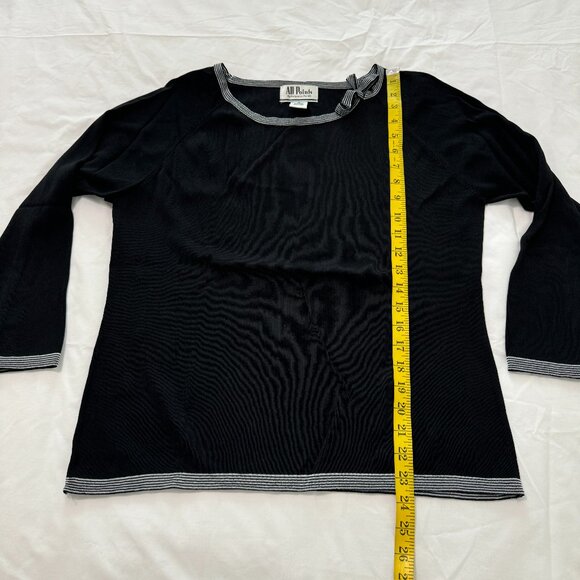 All Points Reference Point Women's Black Top, Size XL - Picture 9 of 9